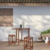 Idooka Acacia Wood Bistro Bar Set -Eden Yard Zone VT2200360.Lifestyle