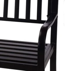 Idooka Folding Black Bench 16 Idooka Folding Black Bench -Eden Yard Zone YA3000040.Zoom