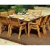 8 Seater Square Table Set With 6 X Chairs And 1 X Bench -Eden Yard Zone hb83 120copy